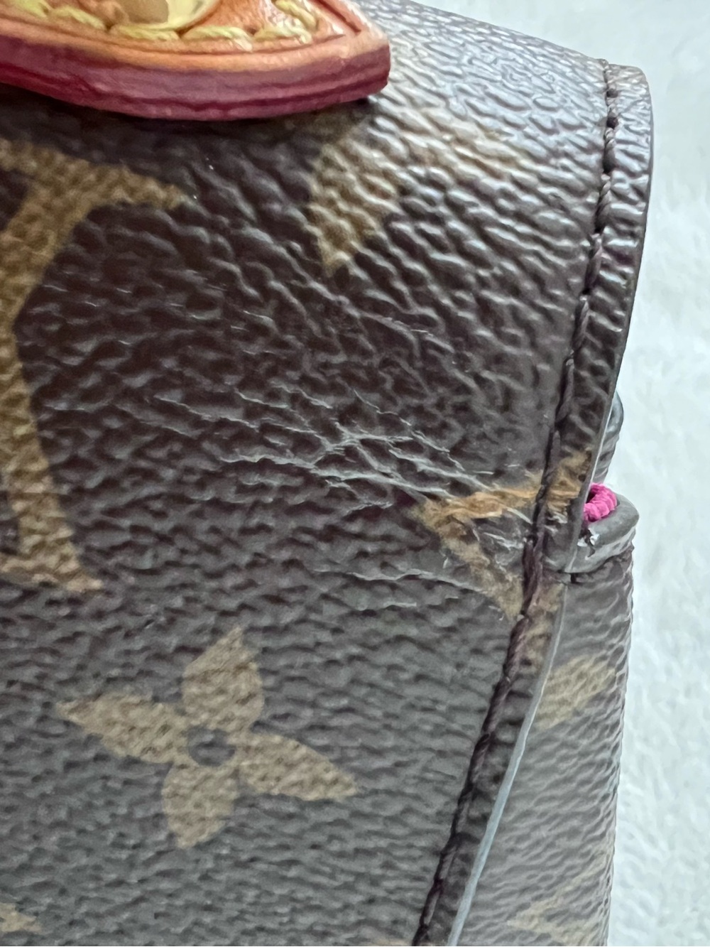 Louis Vuitton Cluny BB with Two-tone Crossbody Strap and Dust Bag, Monogram - Picture 12 of 16
